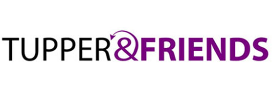 logo tupper and friends